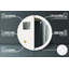Huldar Glass Flat Wall Mirror