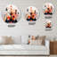 Horloge murale en métal-93383263