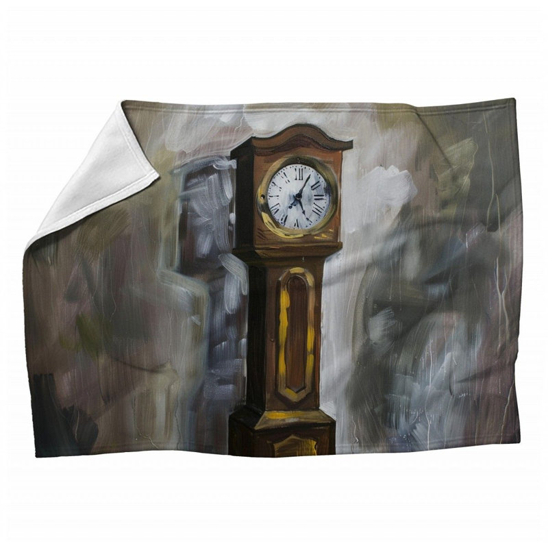 Machine Printed Throw Blanket, 60" x 80"