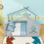 Lit en bois avec toit en forme de maison et lattes-1171149092-1171149095