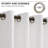 Linen blend crushed textured semi sheer curtains Neutral Modern Farmhouse for Living room Bedroom Darpes-237910327-237910325