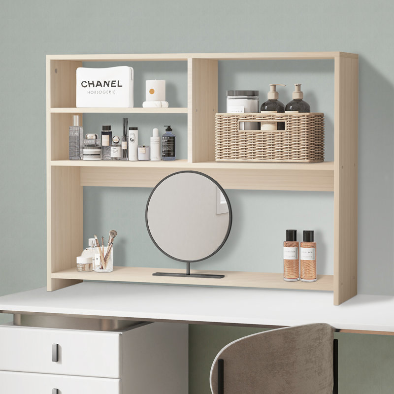 Support de rangement de bureau grande capacité Office, Bois naturel