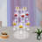 3 Tier Champagne Display Rack Stand