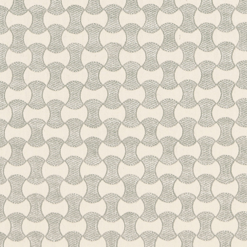 Nolita Embroidery Fabric, Black/Gray