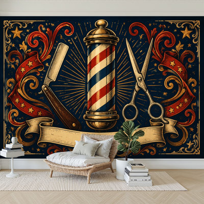Papier peint adhésif auto-adhésif moderne pour la chambre à coucher Peel and Stick L 69 "x l 96"