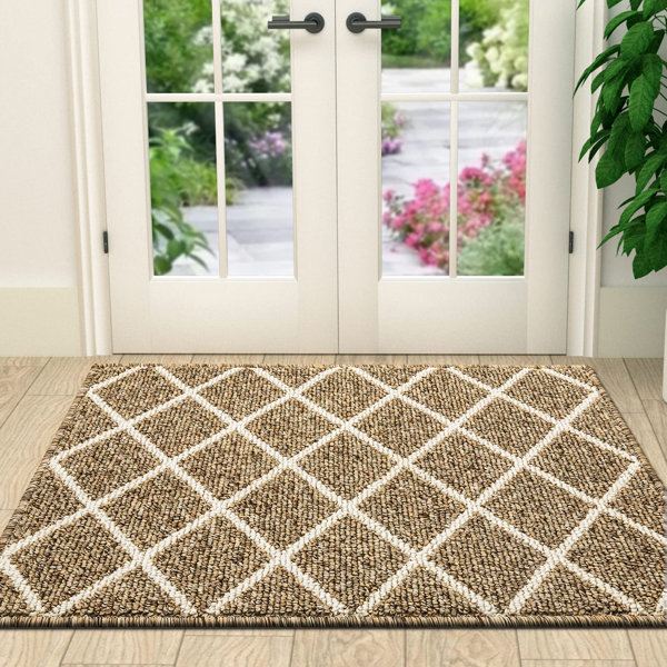 Latitude Run® Indoor Outdoor Mat , Non Slip Absorb Moisture and Resist ...