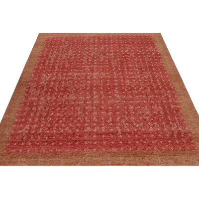 Homage Hand Knotted Wool Geometric Area Rug