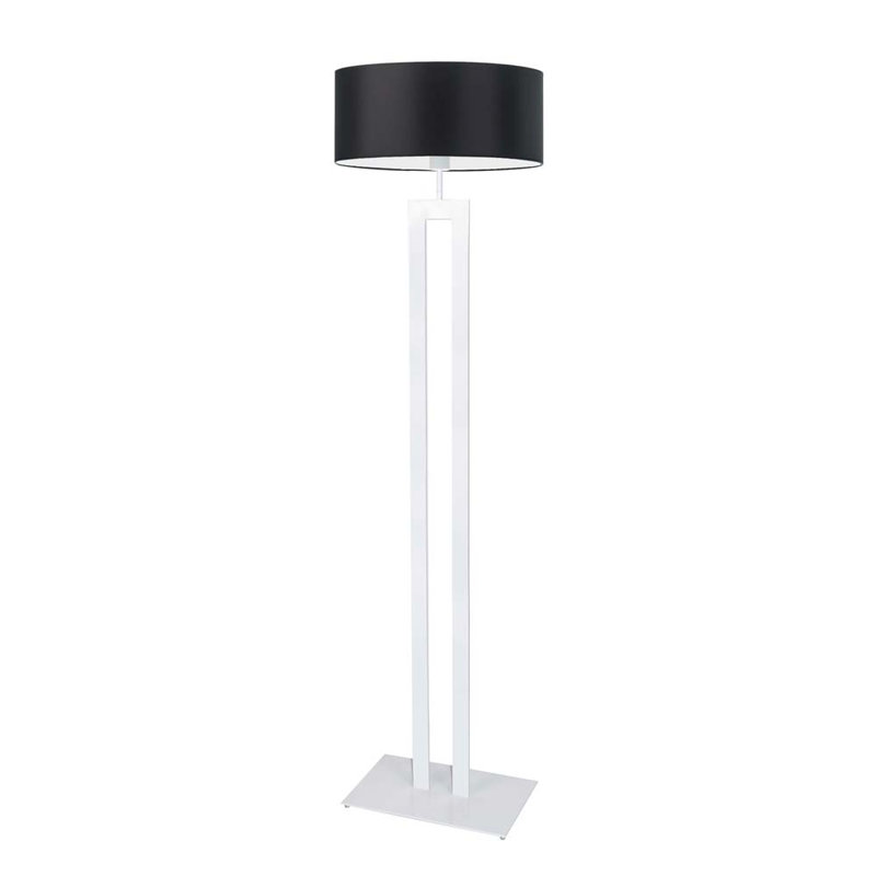 Artimizia 161cm Traditional Floor Lamp, Black, White