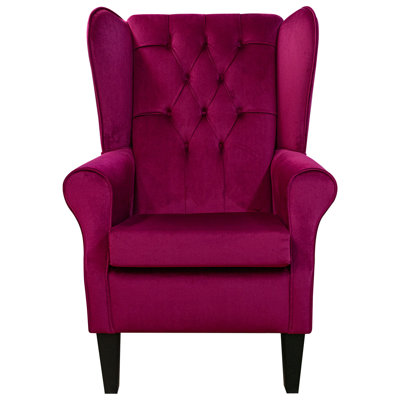 79cm Wide Tufted Wingback Chair