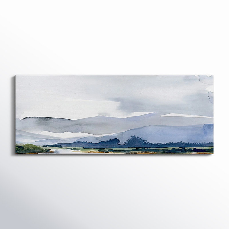 Blue Ridge I sur toile, H 20 po x l 50 po x P 1,5 po
