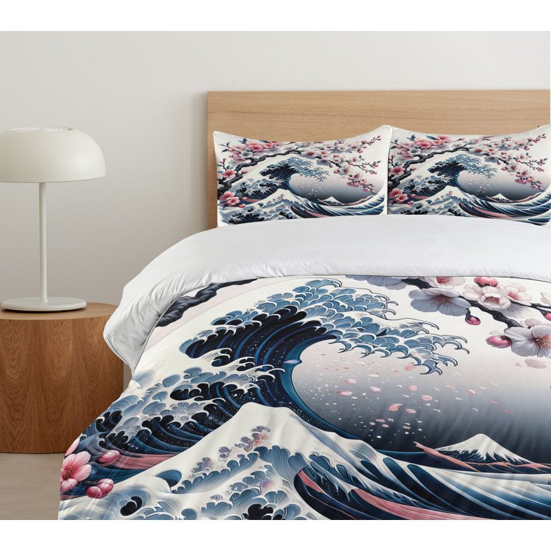 Anime Duvet Cover, King Duvet Cover + 2 Standard Shams
