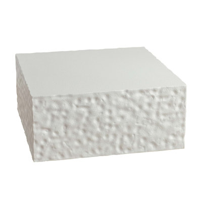 Table basse carrée moderne en forme de nuage sans assemblage, durable et facile à nettoyer pour le salon