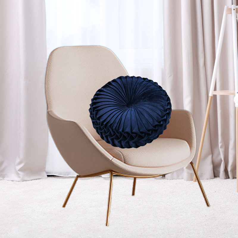 Housse de coussin Lanajah, Bleu foncé