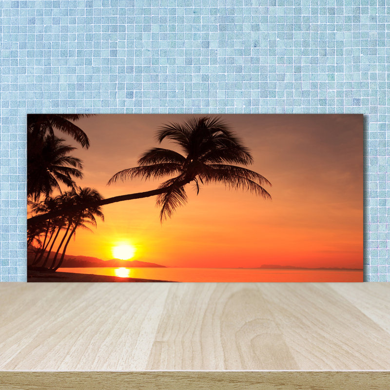 50cm W x 100cm L Glass Peel and Stick Panel