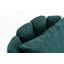Fauteuil demi-tonneau en velours côtelé Comfy-450213533