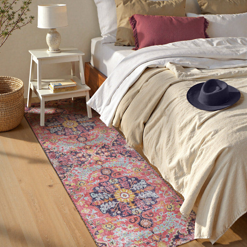  Tapis de sol intérieur Boho, Tapis de couloir 2 pi x 6 pi