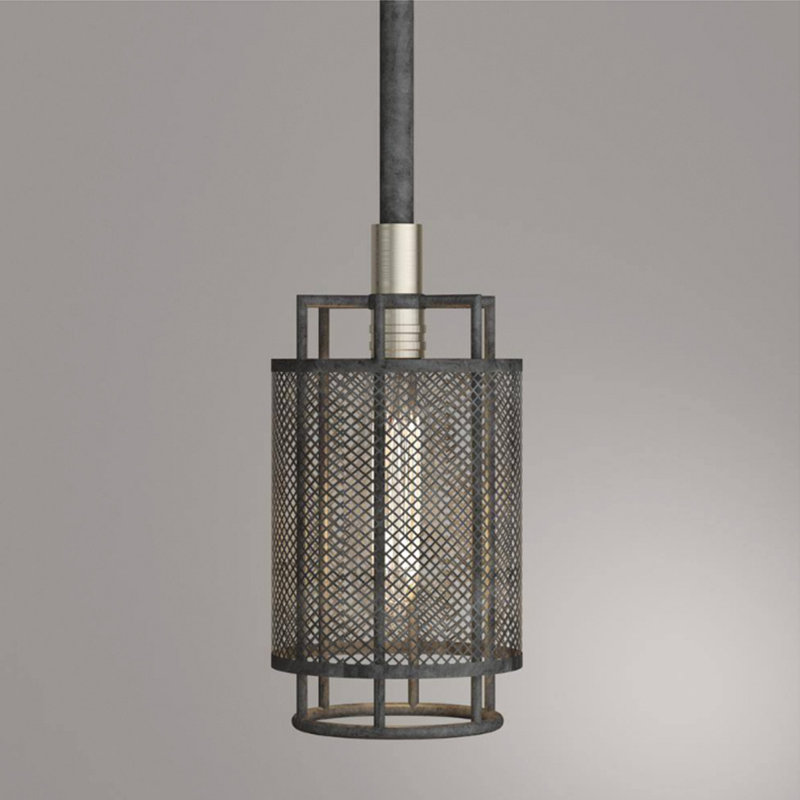 Perth 5.87'' Wide 1-Light Pendant - Black
