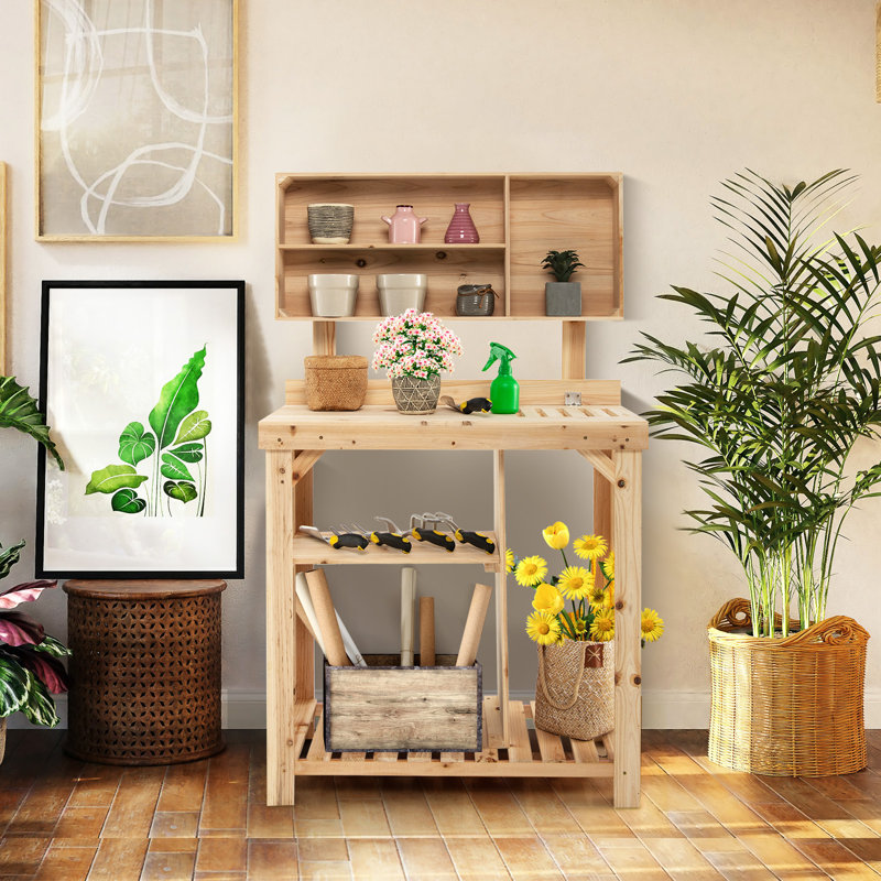 Torreys Wood Potting Bench