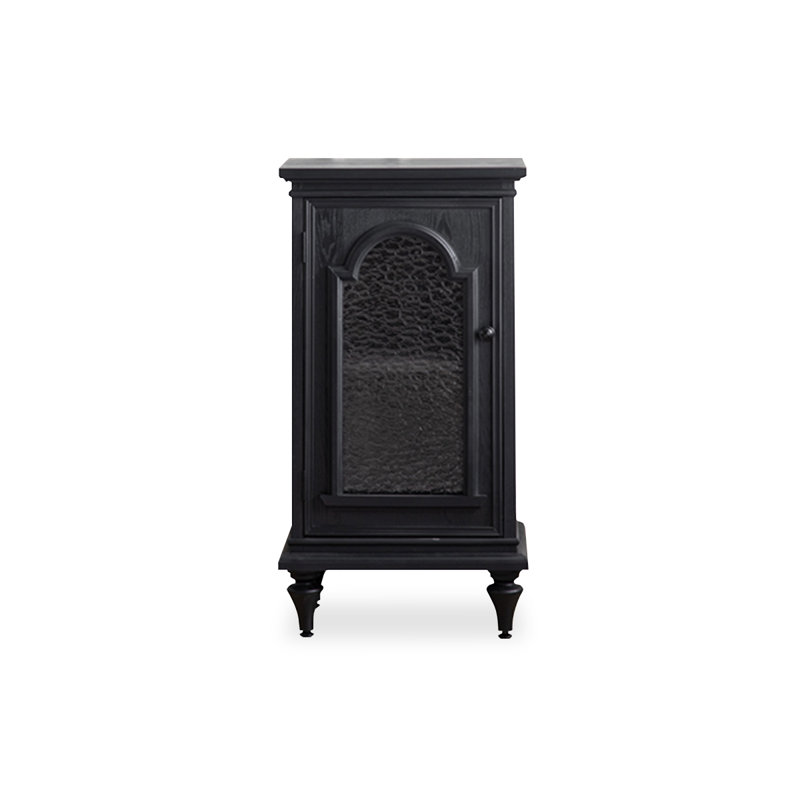Retro Solid Wood End Table