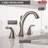Addison Widespread Bathroom Faucet with Drain Assembly-3843349
