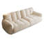 White 100% Polyester Modular Sofa cushion Loveseat-738208698