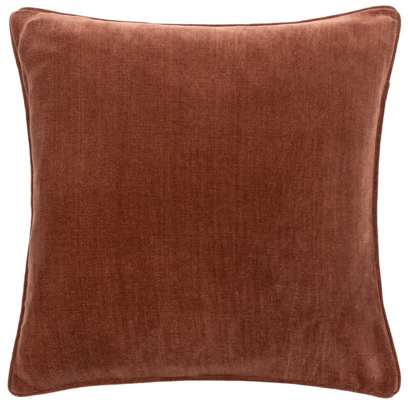 Square Throw Cushion, Brown