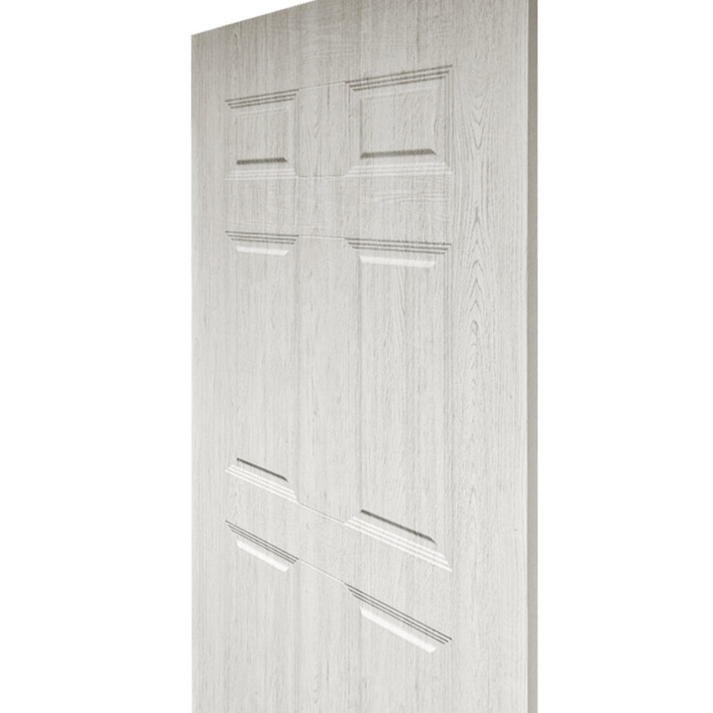30 po. X 80 po. Panneau de porte intérieur blanc 6 panneaux, 30 po x 80 po, Blanc