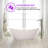 71" x 33" Freestanding Soaking Acrylic Bathtub-73719597
