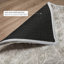 Tapis à poil long de qualité supérieure lavable à la machine ADS622-130512551-130512554