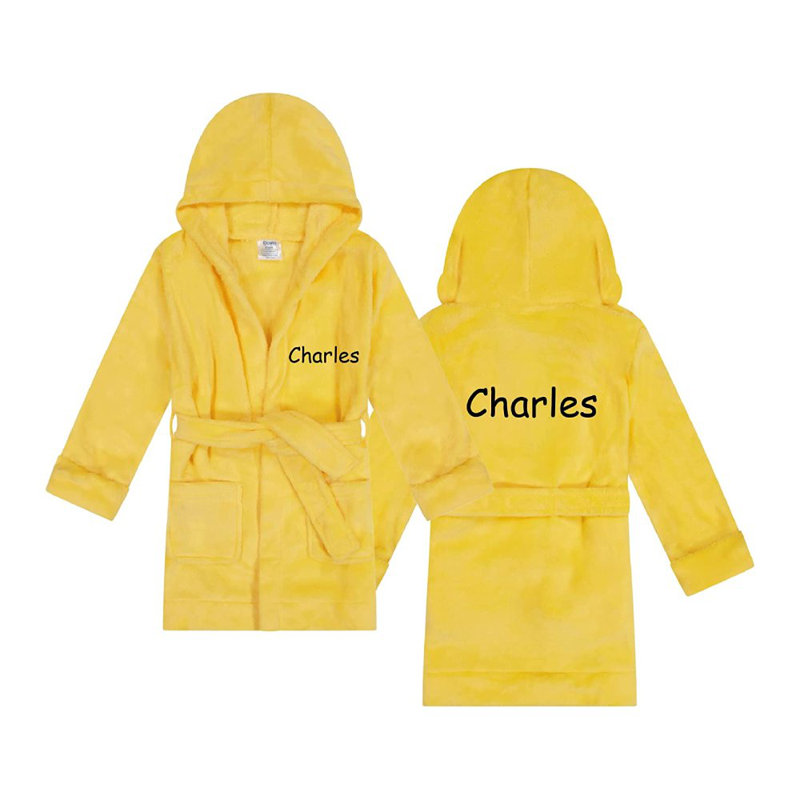 Peignoir Boyd, Jaune, Oui