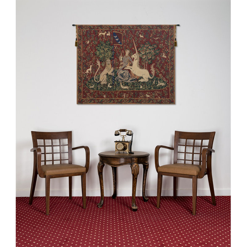 Loom Woven Cotton Blend Wall Hanging