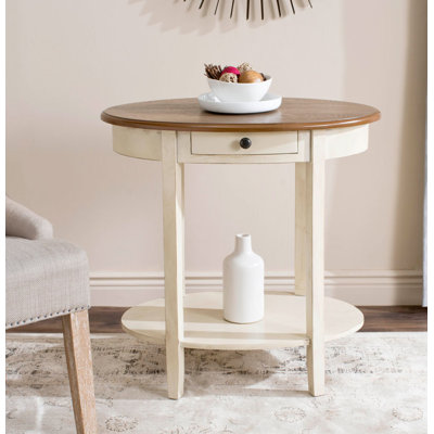 Table de bout avec rangement Bianca