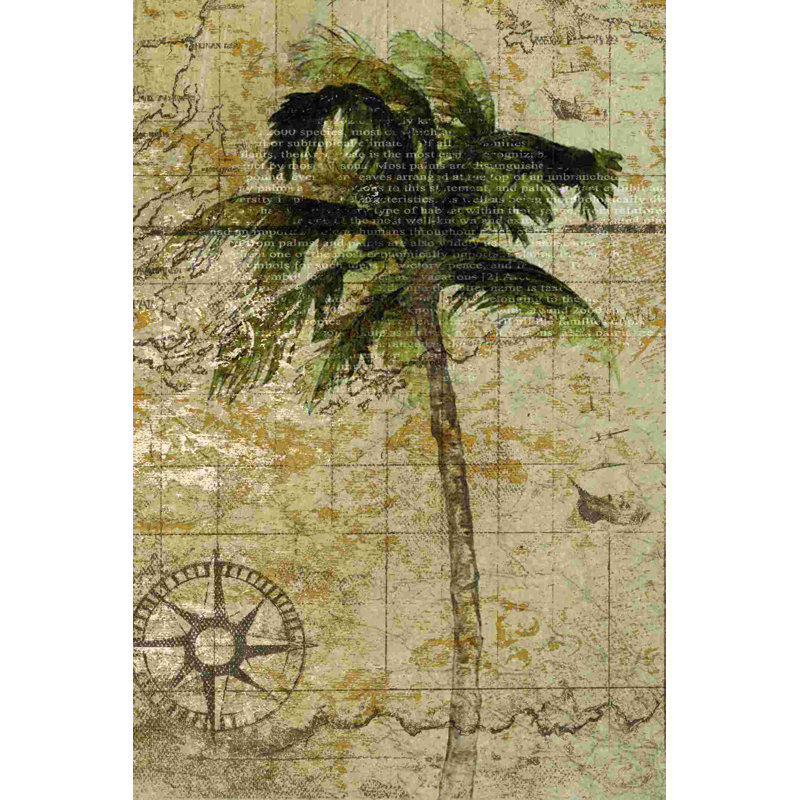 Enquêtes tropicales - peinture sur toile tendue, H 18 po x l 12 po