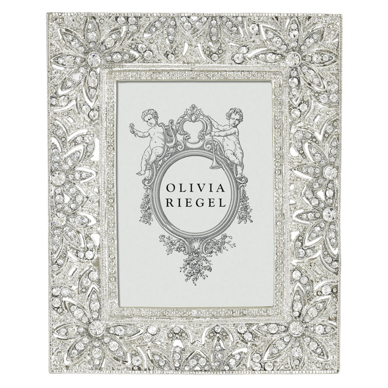 Windsor Rectangle Picture Frame, Silver, 2.5" x 3.5"
