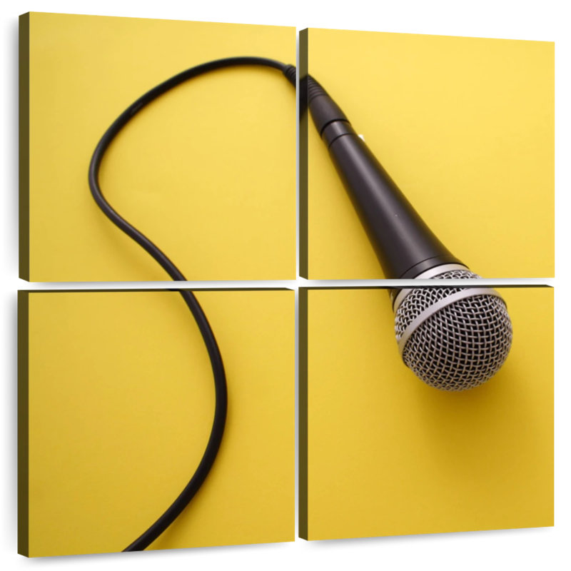Abarca Wired Microphones, 45" H x 45" W
