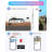 8CH DVR Security Camera System with 1TB HDD 1080P Outdoor Cameras Remote View Motion Sensor