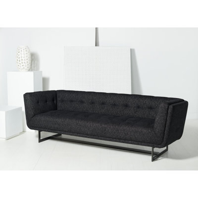 Mitch 92.13'' Faux Leather Sofa