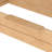 Akin House-Shaped Wooden Floor Bed with Guardrails & Built-in Tray-122581934-122581935