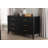 Wooley Mid-Century Fluted Wood 6-Drawer Dresser-1615119857