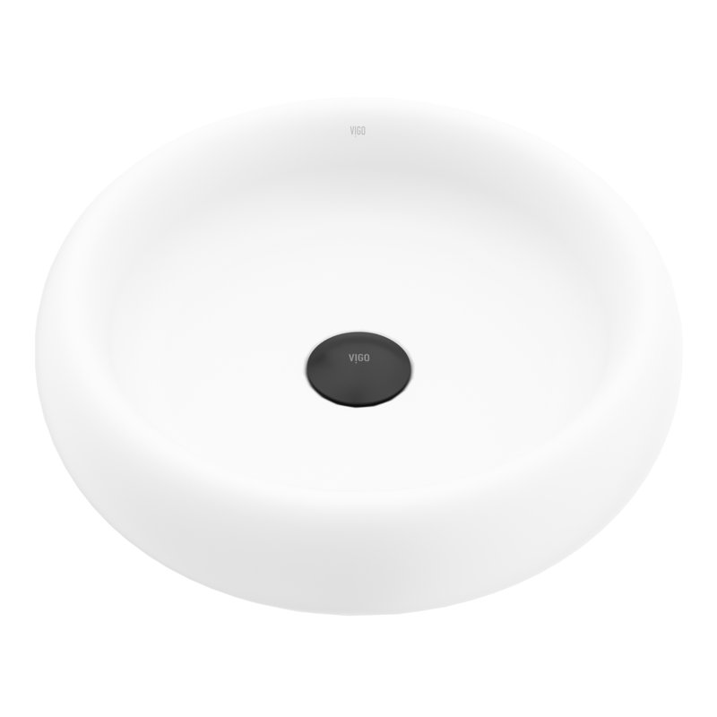 Lavabo de salle de bain rond