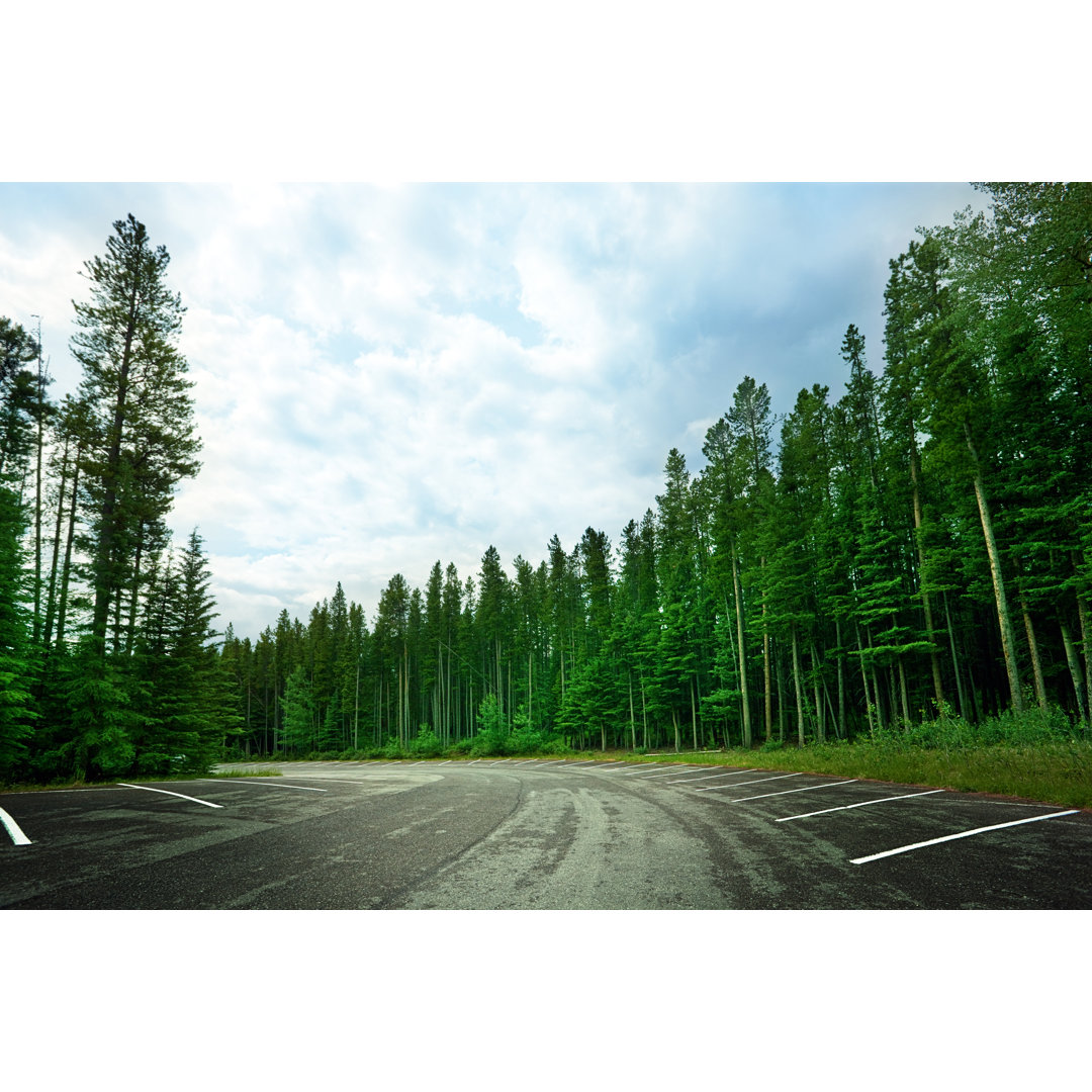 Mountain Road von SensorSpot - Kunstdrucke auf Leinwand ohne Rahmen