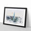 The Shard London England Skyline - Picture Frame Painting Print on MDF-56856401-56856397