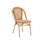 Outdoor Aluminum Chair with Light Rattan-Look Poly Woven Seat and Back