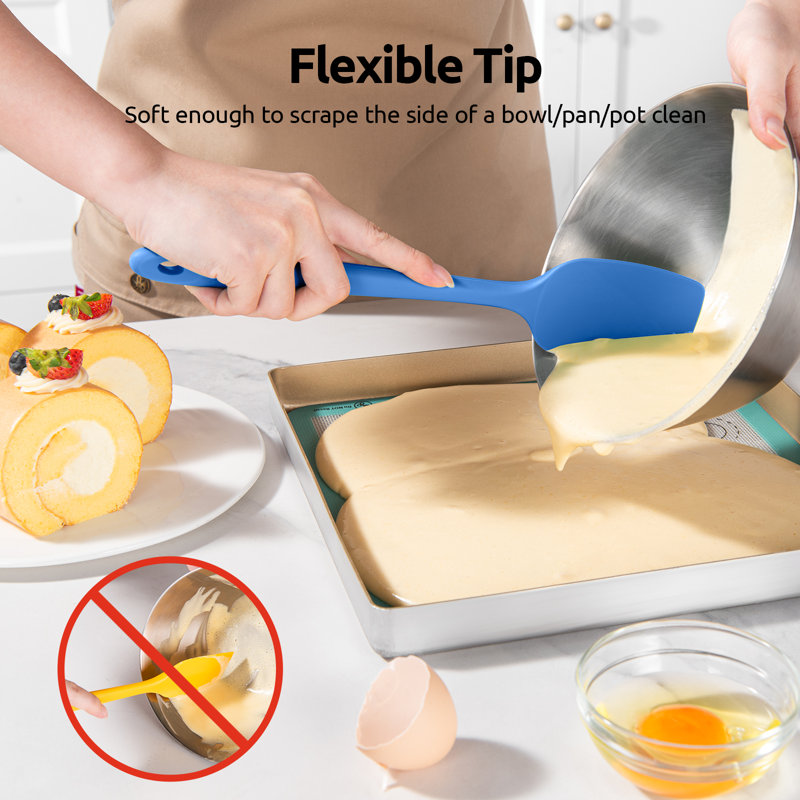 U-Taste Multicolor Heat-Resistant Silicone Spatula Set