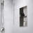 12-in x 24-in Ultra-thin Frame Recessed 2-Section Stainless Steel Shower Niche-70541827