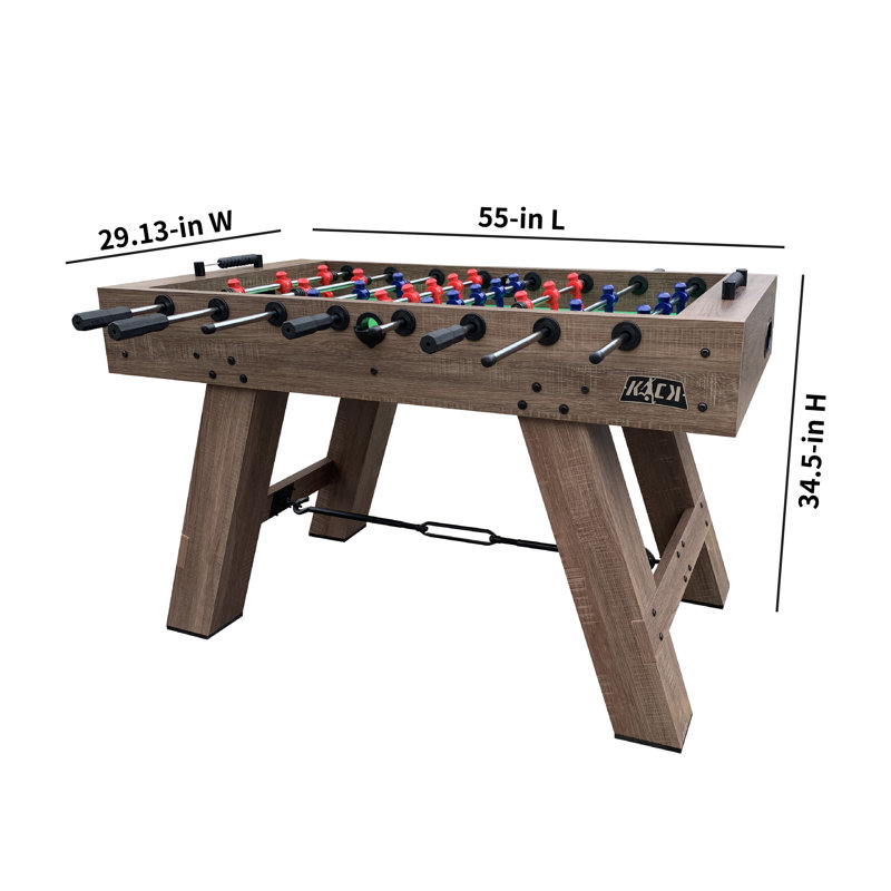 Table de soccer KICK Cavalier, Brun