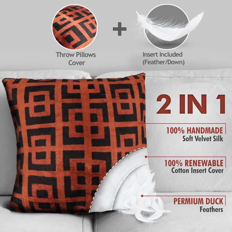 Square Pillow Cover & Insert