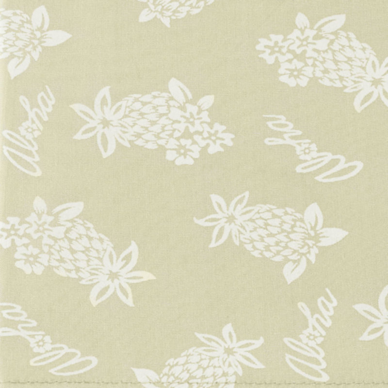 Ensemble de draps en coton percale Tommy Bahama, Ensemble de draps pour grand lit avec 2 taies d'or, Ananas jaune Aloha