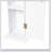Bathroom Corner Cabinet with Doors & Shelves – Toilet Paper Storage – Thin Floor Organizer