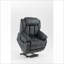 Fauteuil inclinable électrique inclinable avec massage et amp; Chauffage, métal bleu marine moderne & amp; Bois | Port USB, assemblage facile